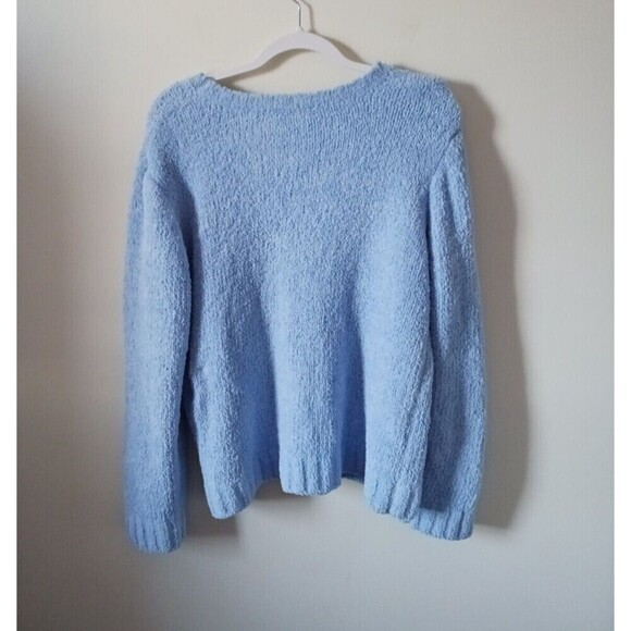 Penmans Pullover Sweater Long Sleeve Scoop Neck Blue Size 24W - Picture 2 of 5